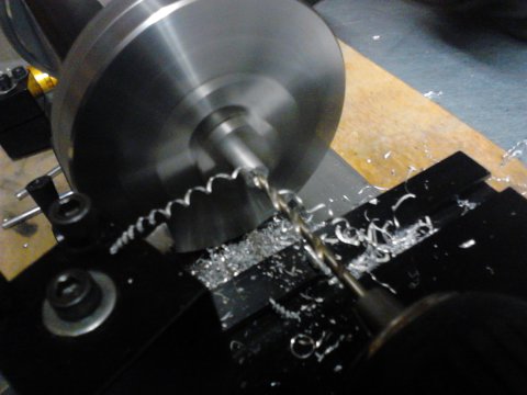 Drilling a hole