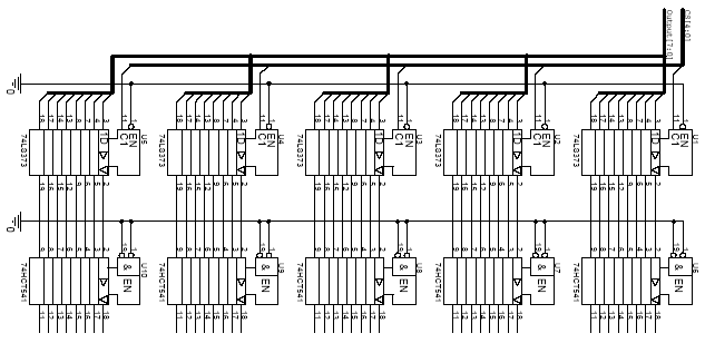External logic schematic