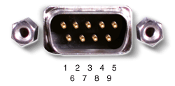 DB9 male